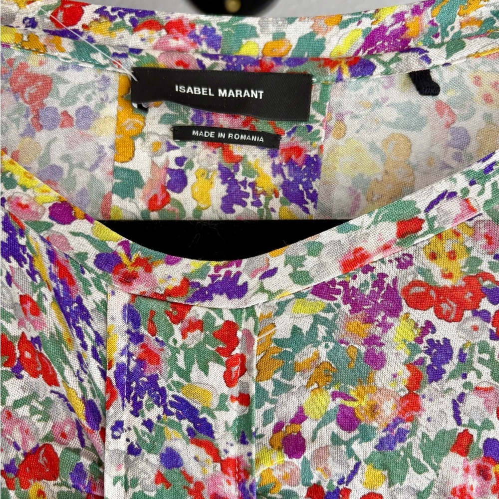 Isabel Marant Multicolor Floral Top